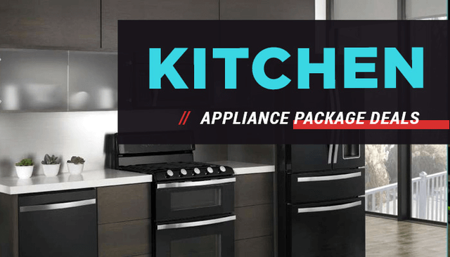kitchen appliance packages cheap