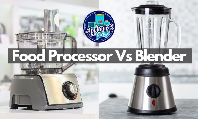 Food Processor Vs Blender: Battle Of The Kitchen Titans - Appliances ...